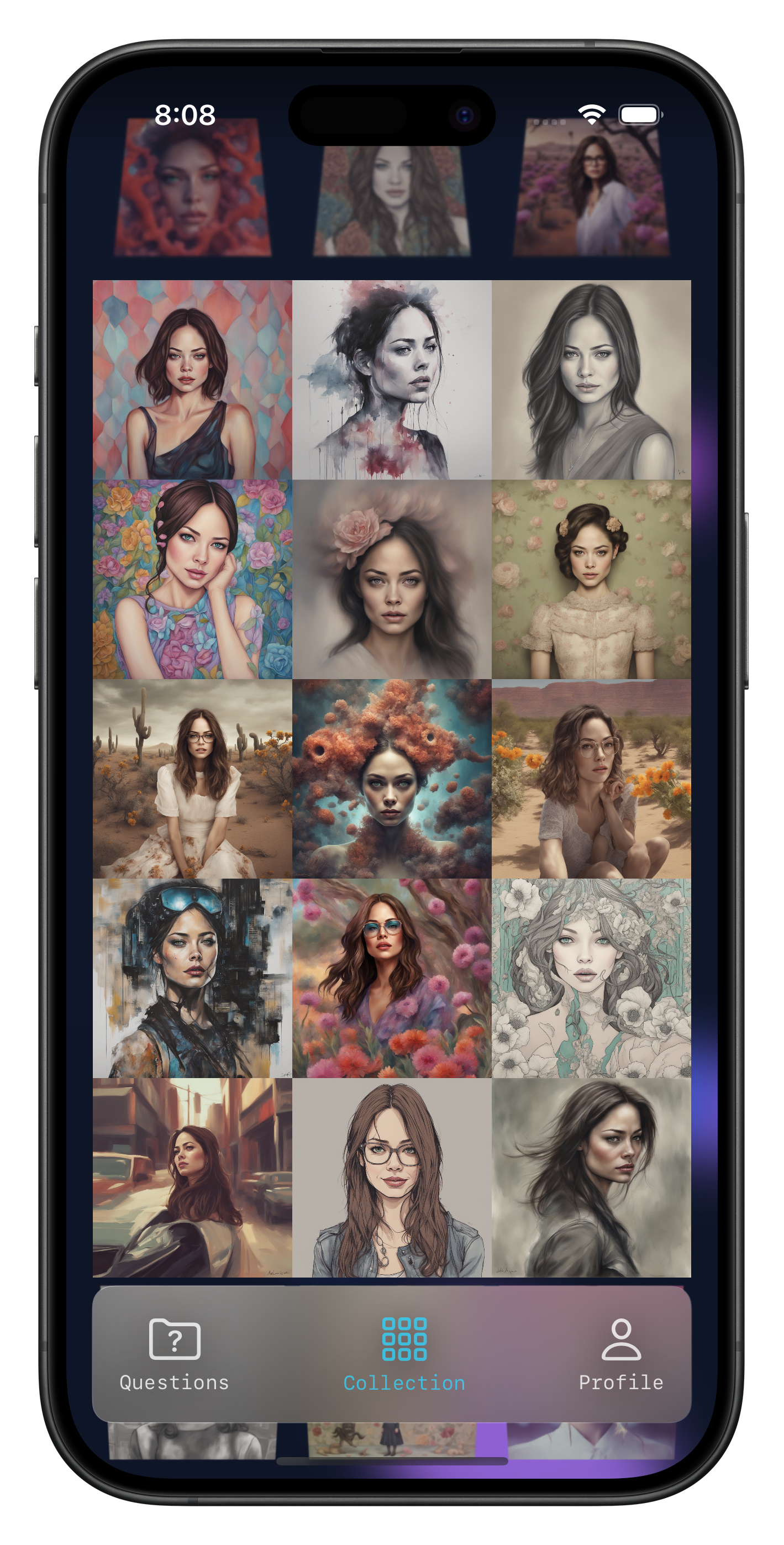 Add their art to your curated collection